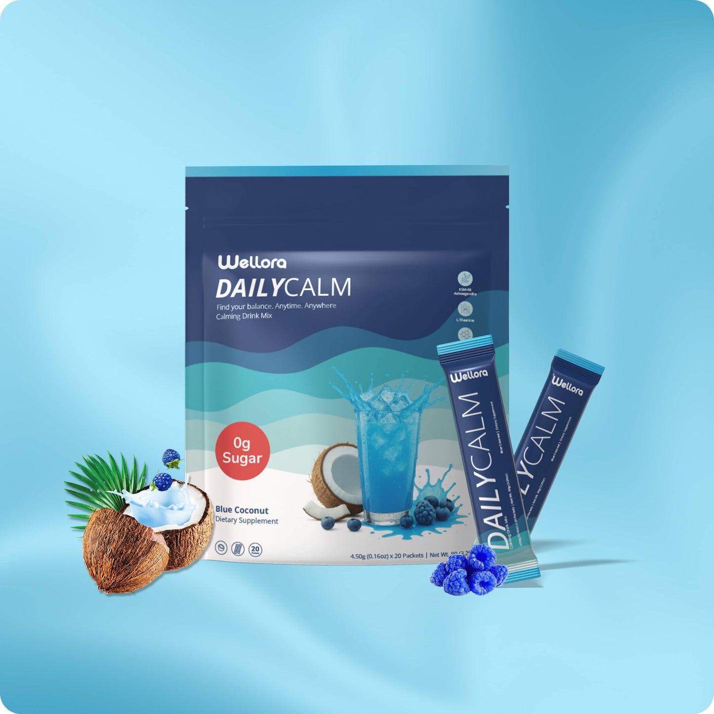 Wellora™ Dailycalm Drink Mix